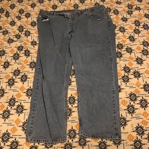 Mens Wrangler 44x30 relaxed fit jeans